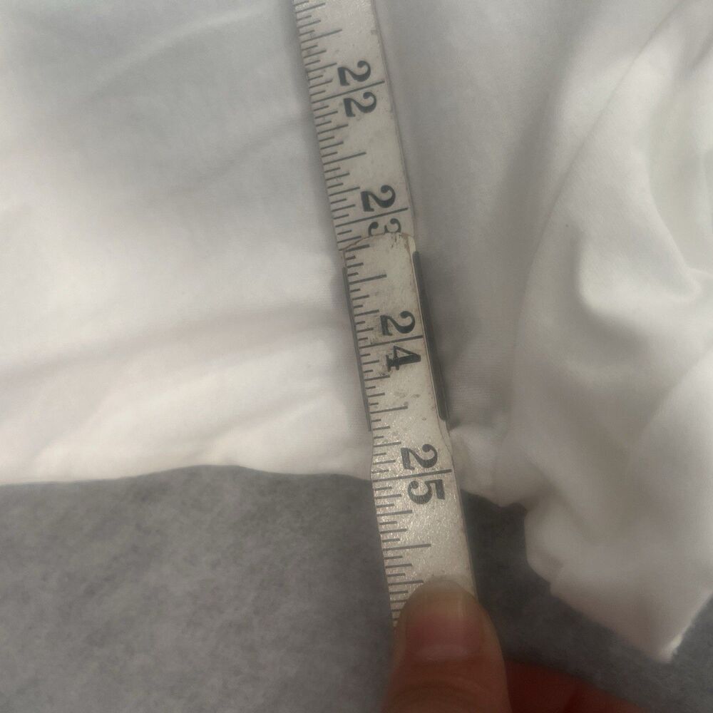 Bundle H&M Tees Cropped White Basic cuffed Short Sleeves XXL 2XL - Picture 5 of 8